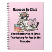 Raccon in Class ノートブック (正面)