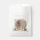 Raccoonフォトフレーム子供への誕生日パーティー フェイバーバッグ (正面)