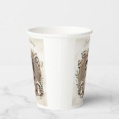 Raccoonフォトフレーム子供への誕生日パーティー 紙コップ (右)