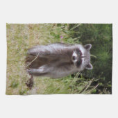Raccoonママ キッチンタオル (横)