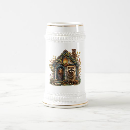 Raccoon  ビールジョッキ (中央)