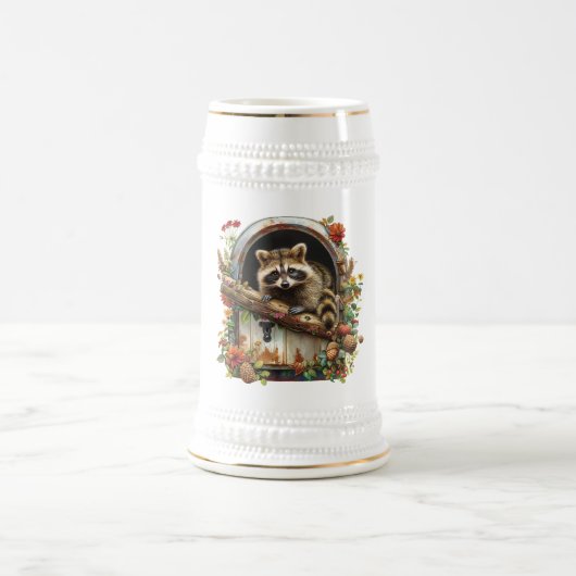 Raccoon ビールジョッキ (中央)