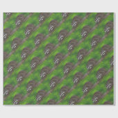 Raccoon ラッピングペーパー (フラット)