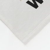 Raccoon Covid頼  for a Mask  coverフリースブランケット フリースブランケット (角)