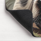 raccoon, cute, animal, for children マウスパッド (コーナー)