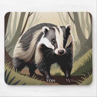 raccoon, cute, animal, for children マウスパッド