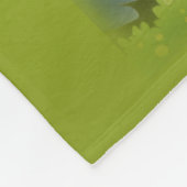 RACCOON FAMILY Enjoy Fishing  フリースブランケット (角)