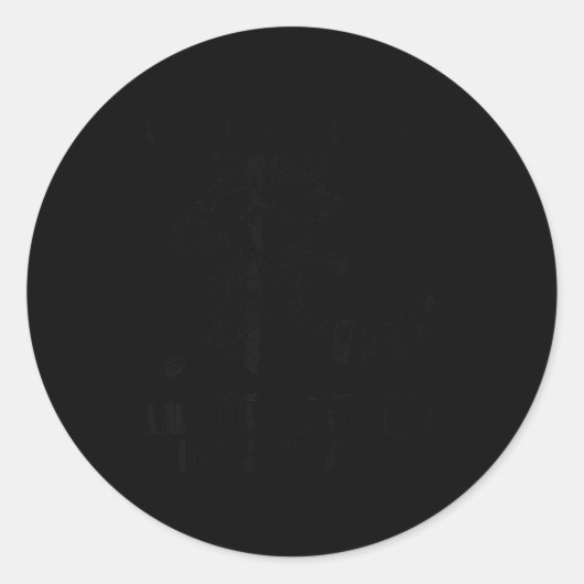 Raccoon Farted At Work Today Maintenance Was Calle ラウンドシール (正面)