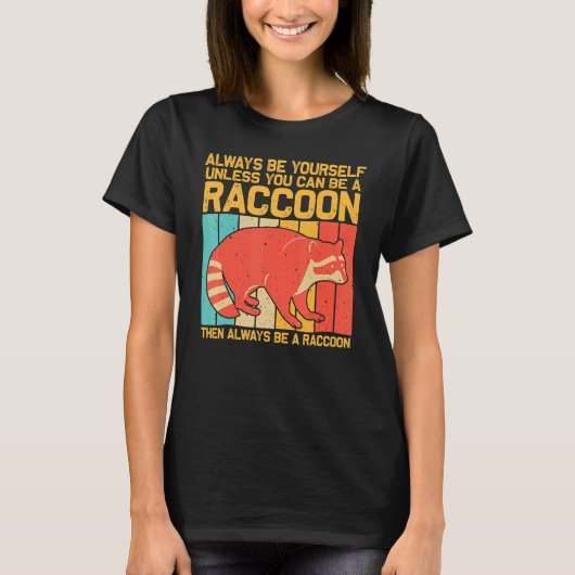 Raccoon For Men Women Kids Raccoon   Tシャツ (正面)