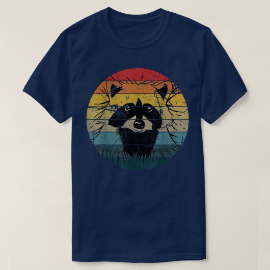 Raccoon Gift for Women and Kids Mapache raton lave Tシャツ (デザイン正面)