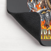 Raccoon It's Called Trash Can Not Trash Cannot Fun マウスパッド (コーナー)