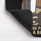 Raccoon Legends Found Ped Out In A Bathroom Trashe マウスパッド (コーナー)