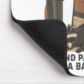 Raccoon Legends Found Ped Out In A Bathroom Trashe マウスパッド (コーナー)