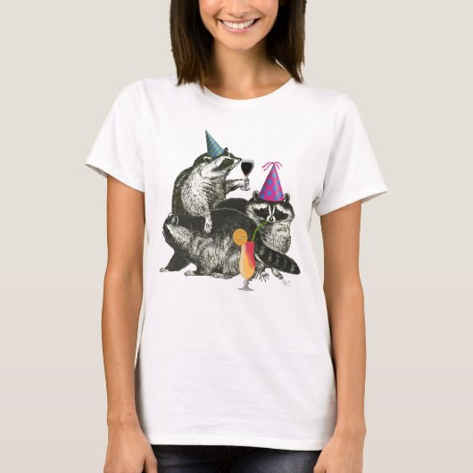 Raccoon Party Tシャツ (正面)