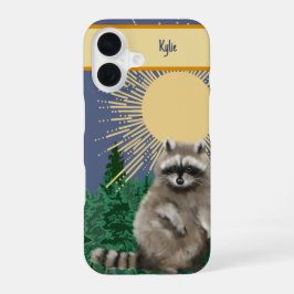 Raccoon Phone Case iPhone 16ケース