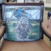 Raccoon Pilot Airplane Funny Photo Birthday 薄葉紙