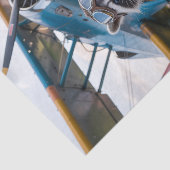 Raccoon Pilot Airplane Funny Wildlife Animal 薄葉紙 (詳細)