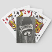 Raccoon playing cards トランプ (裏面)