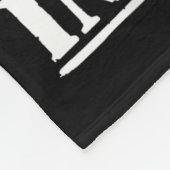 Raccoon Rolling Into 2026 Happy New Year 2026 Funn フリースブランケット (角)