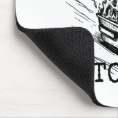 Raccoon Rolling Into 2026 Happy New Year 2026 Funn マウスパッド (コーナー)