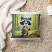 Raccoon Rubik’s Forest Puzzle クッション (ブランケット)