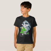 Raccoon Scooter Tシャツ (正面フル)