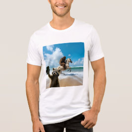 Raccoon Selfie 2 トライブレンドＴシャツ