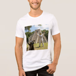 Raccoon Selfie 3 トライブレンドＴシャツ