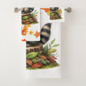 Raccoon Towel Set | Cute Animal Bath Towels バスタオルセット (インサイチュ)