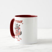 Raccoon Valentine Mug – Not Today Cupid マグカップ (正面左)