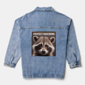 RACCOONS保護 Denim Jean Jacket デニムジャケット (裏面)
