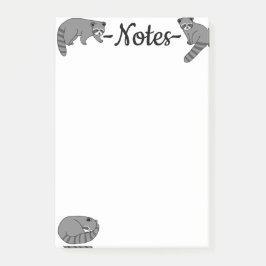 Raccoons ポストイット