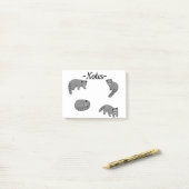 Raccoons ポストイット (デスク上)