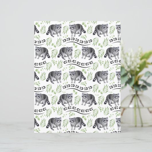 Raccoons Scrapbook Paper (スタンド正面)