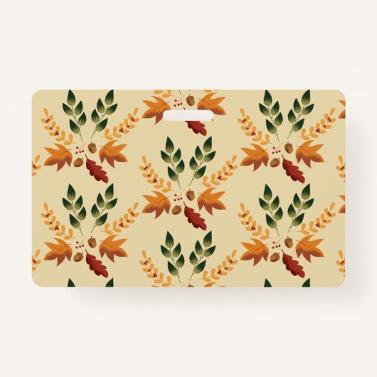 Raccoons with Books Library Hall Pass Badge バッジ (裏面)