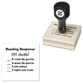 RACEの読回答評価スタンプ ラバースタンプ (押印)