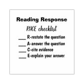 RACEの読回答評価スタンプ ラバースタンプ (インプリント)