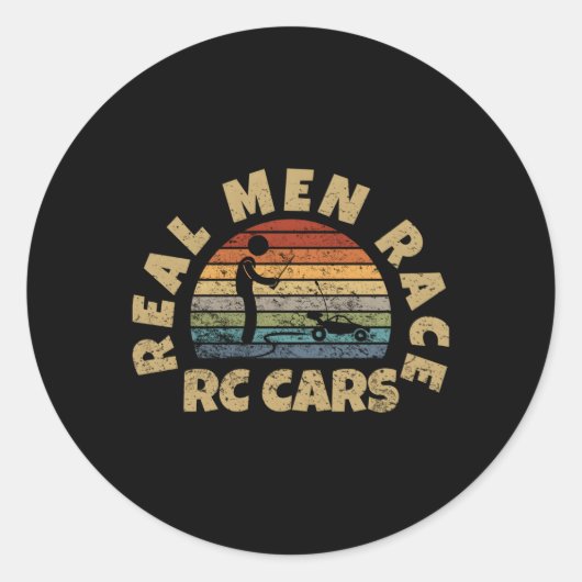 Race 実在 RcカーRcカー ラウンドシール (正面)