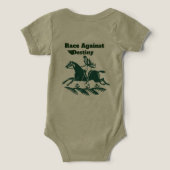 Race Against Destiny – Vintage Equestrian Graphic (デザイン裏面)