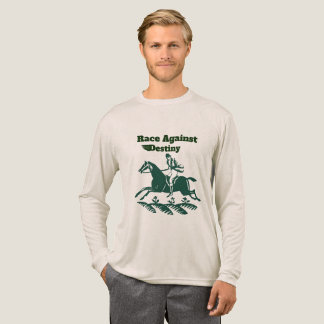 Race Against Destiny – Vintage Equestrian Graphic トライブレンドＴシャツ