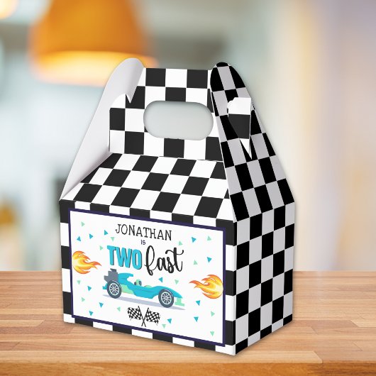 Race Car Birthday 2nd Party for Boys フェイバーボックス