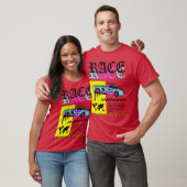 Race Car funny funny Tシャツ (ユニセックス)