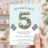 Race Day Fifth Birthday 招待状
