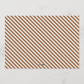 Race Horse Derby Party Equestrian Racing Birthday 招待状 (裏面)