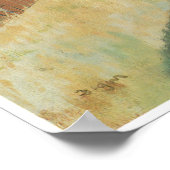 Race Horses Before the Stands, Degas ポスター (角)