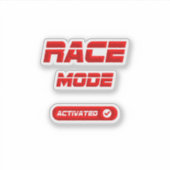 Race mode シール (正面)