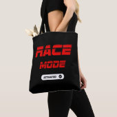 Race mode トートバッグ (クローズアップ)