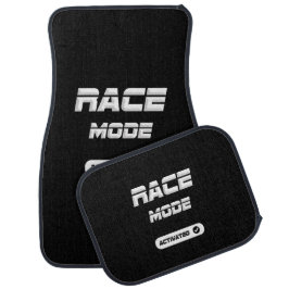 Race mode white. カーマット