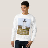 Race Point Light house，マサチューセッツ州Sweatshirt スウェットシャツ (正面フル)