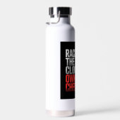 Race The Clock Own The Checkered Stopwatch ウォーターボトル (右面)